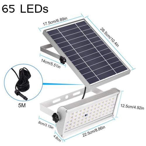 Microwave radar sensor Solar Flood light 12W