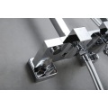 Zinc Bath And Shower Hot Cold Water Mixer Panel Faucet Brass Bathroom Taps Shower Set System