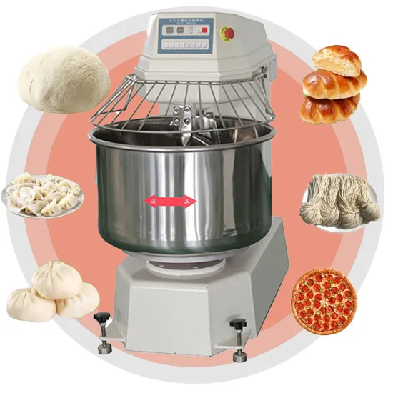 Commercial Industrial Horizontal Bread and Pizza Dough Mixer (25kg-50kg)