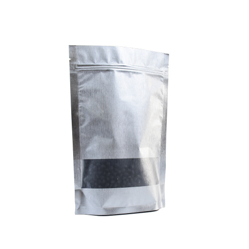 Lesklé reflexní potravinové hliníkové fólie balení kávy se zipem