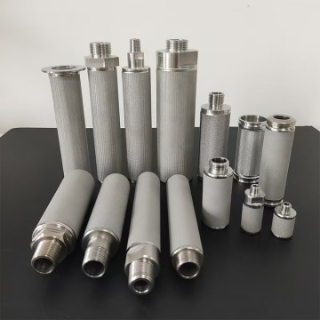 304 316L roestvrij staal gesinterd filter - Mini poeder micron poreuze buizen