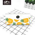 Pencil Bag Measurements Custom fruit print style cute PU pencil case Manufactory