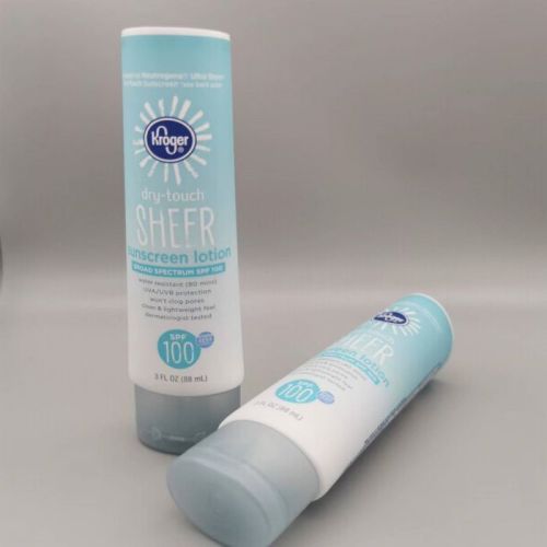 Oval Bb Cream Cosmetic Packaging Laminated Tube