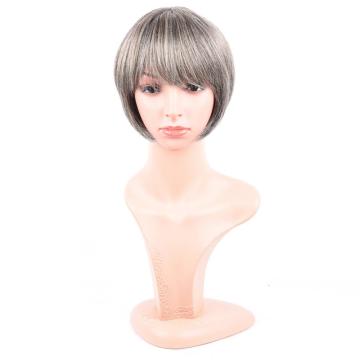 2020 FASHION MIXED GREY COLOR CHEAP WIG