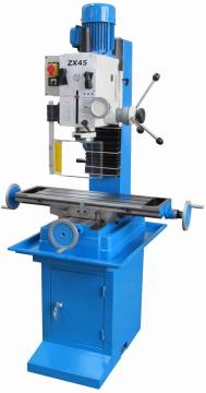 ZX-45 heat mini size bench drilling milling machinery