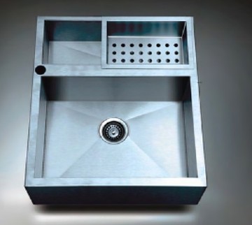 Stainless Steel Square Zero Radius Undermount Kitchen Sinks