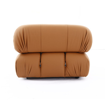 Modern Mario Bellini Leather Camaleonda Sofa