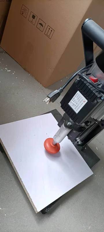 Compact Manual Hinge Boring Machine for Door Lock Installation