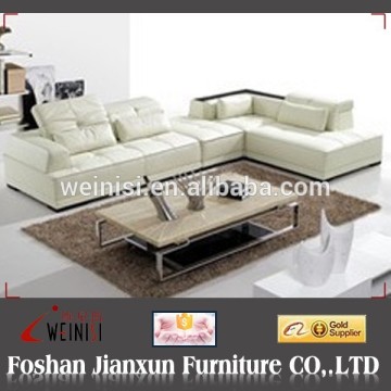 H1028 leather furnishing home furnishing corner sofa set