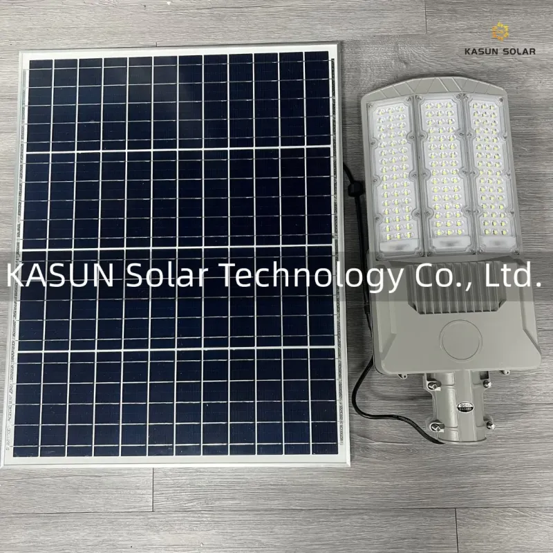 500W High Brightness Solar Street Light for Parking Lot and Yard