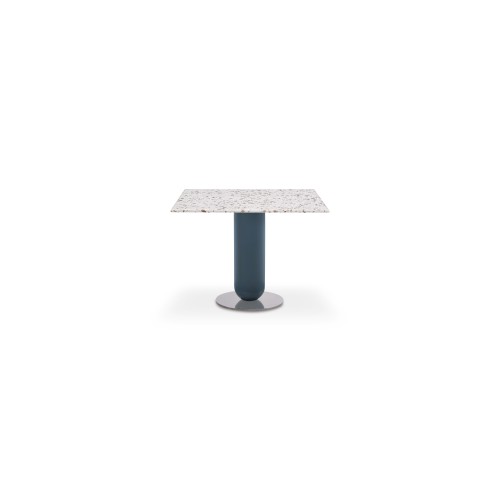 耐久性のある人工石造りのレストランダイニングテーブル