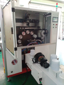 Mok beker automatische roterende zeefdrukmachine