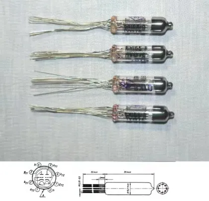 Soviet Double Triode 6H16B-6N16B-Q Electronic Tube