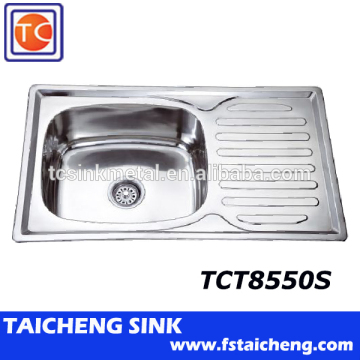 TCT8550S 850x500mm Large Kitchen Sinks Insert with Drainboard