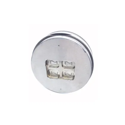 Custom perforated auxiliary plate aluminum extrusion die