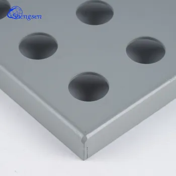 Perforated Metal Mesh Round Hole Walkway Mesh