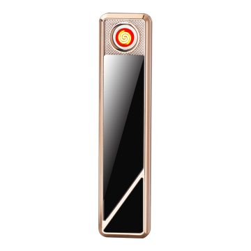 Wholesale Custom Slide Opening USB Rechargeable Electronic Lighter