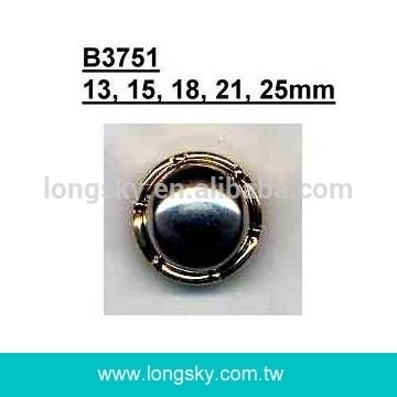 (#B3751) 2 pieces combined button for lady suit jacket