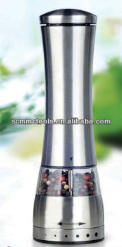 Stainless Steel Electric Salt And Pepper Mill