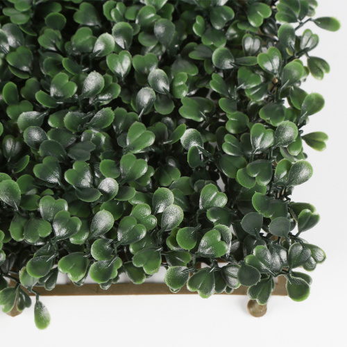 PE Artificial Boxwood Hedge Fence for Indoor Decoration