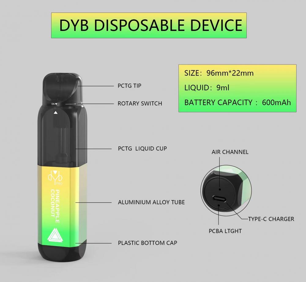 Dyb Pro 4000 Puffs recargable vape vape