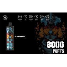 KK Năng lượng Vape dùng một lần 5% 8000 Puffs