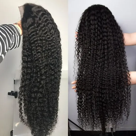 30 40 Inches Deep Wave Transparent Hd Swiss Full Lace Frontal Human Hair Wigs Pre Plucked Hairline Raw Virgin Cuticle Aligned