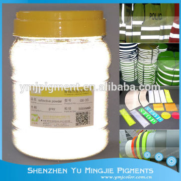 Silver Reflective Powder, High Reflective Glass Beads for Reflective Tape