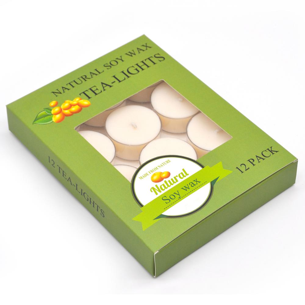 Natural Soy Wax Eco Friendly Tea-Lights