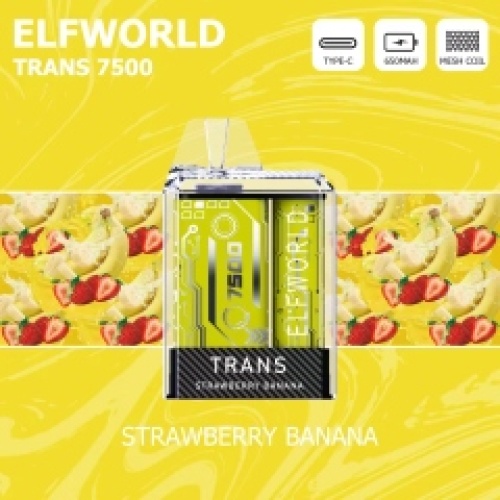 Elfworld Trans 7500 Puflar Şarj Edilebilir Tek Kullanımlık Vape Pod