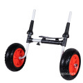 Collapsible Kayak with Bunker Dolly and Flat-Free Wheels