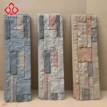 Wholesale 3D Rock Wall Polyurethane Panels for Cladding and Decorative Stone Walls