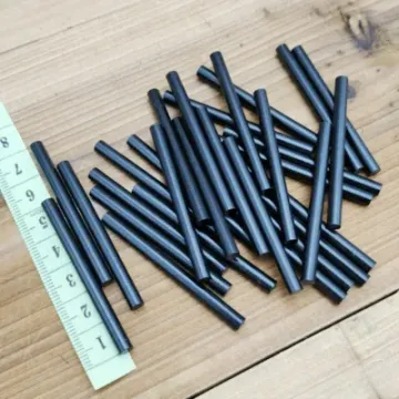 Black Wilderness Survival Tool Magnesium Rod Outdoor Camping Flint Rod Outdoor Flintstone