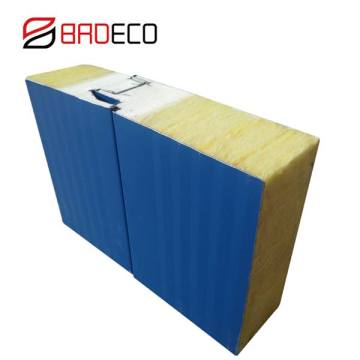 Hot Sale Fireproof 75mm Glass Wool Sandwich Panel for Wall