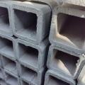 ERW SS400 Q195/Q235 EN10219 EN10210 Tuberías cuadradas galvanizadas