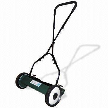 Hand Push Lawn Mover with 4 Adjustable Height Position, 400mm Cutting Width