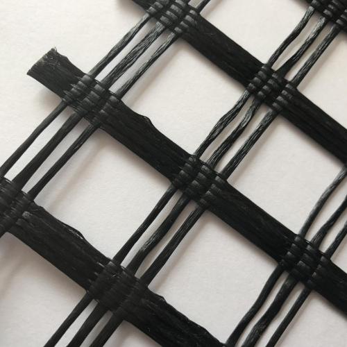 Διπλό Geogrid PET με επικάλυψη από PVC