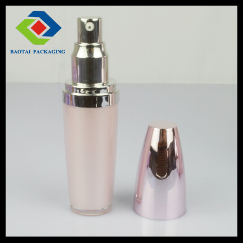 30ml new design double wall plastic bottle for skin cream,colorful makeup container