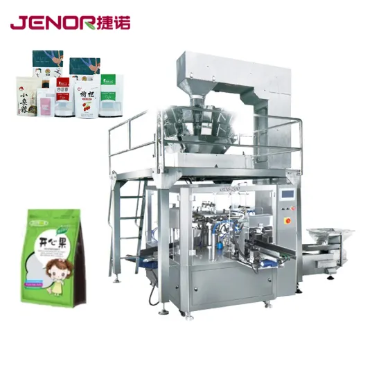 GD8-200B Automatic Zipper Bag Filling Sealing Machine