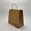 Bolsa de papel reutilizable con mango