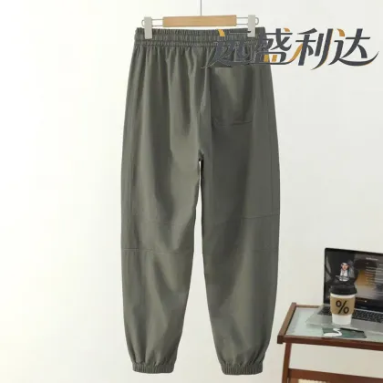 Ice silk nylon outdoor men's pants