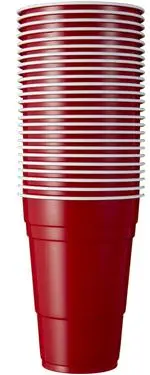 cheap price beer pong cup can print your logo with good quality