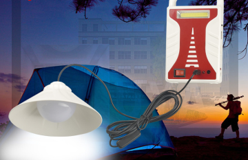 Luces LED de sistema de iluminación multifuncional solar