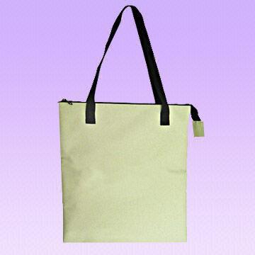 Fashionable Nylon Tote Bag with Logo Printing Service Available