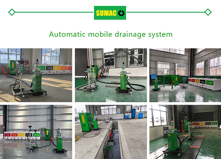 Automatic mobile drainage system