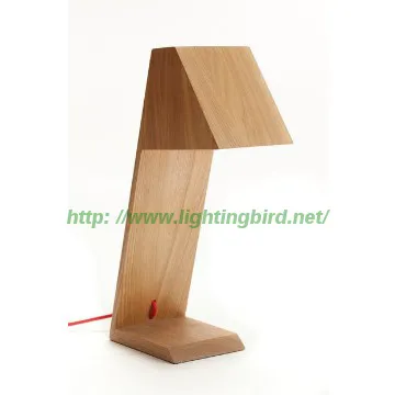 School dormitory wooden table light