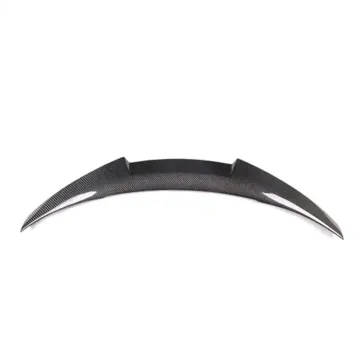 Langyu Carbon Fiber Trunk Rear Spoiler for Audi A3 A4 A5 M4 Style Upgrade