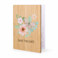 Cvjetajuće obećanje bambusa Save the Date Card