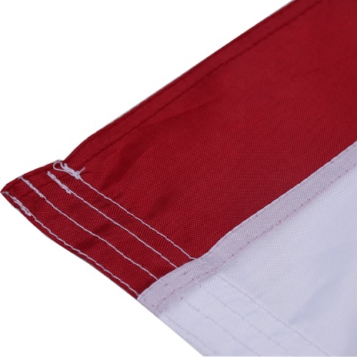 Custom printed embroidered outdoor polyester american USA flag
