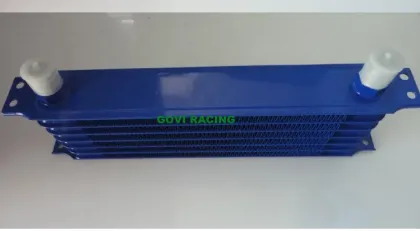 Blue AN10 Transmission Oil Cooler Radiator Repair